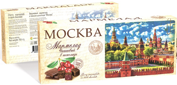 №2 Сладарт Мармелад Вишневый в тёмном шоколаде, 150г   в Кунгуре