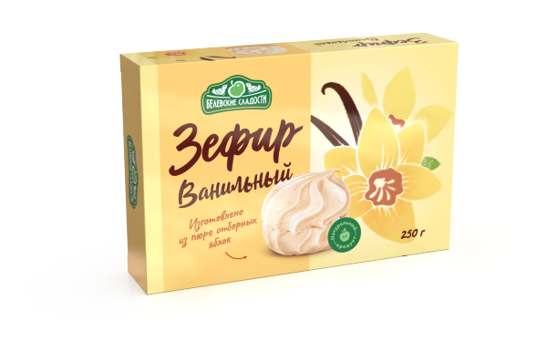 №2 Зефир белевский "Ванильный" 250г в Кунгуре