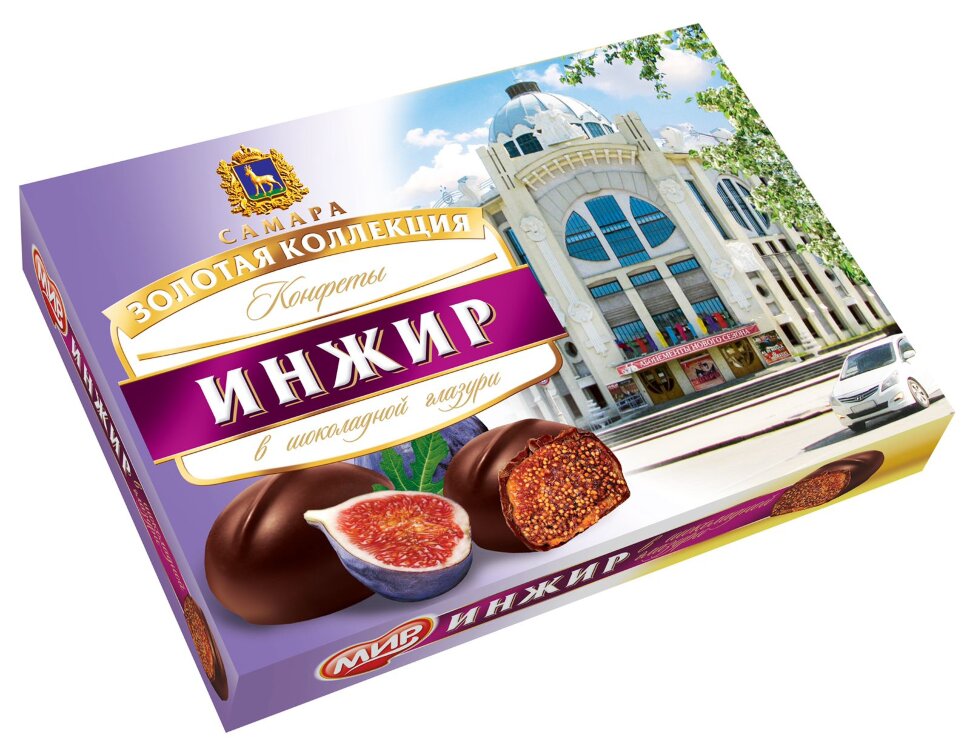  КФ МИР Инжир в шоколадной глазури 160г в Кунгуре